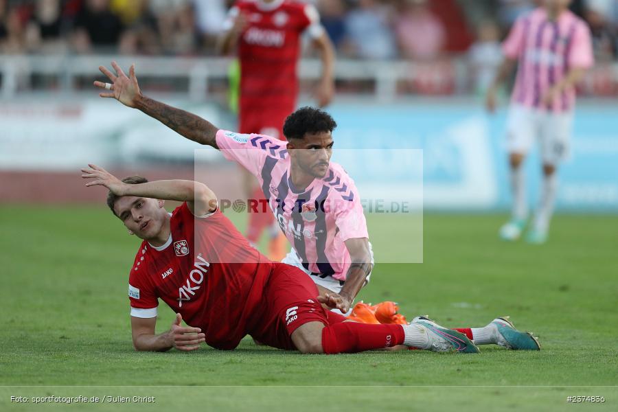 Michael Dellinger, FLYERALARM Arena, Würzburg, 18.08.2023, sport, action, BFV, Fussball, Saison 2023/2024, 5. Spieltag, Regionalliga Bayern, TSV, FWK, TSV Aubstadt, FC Würzburger Kickers - Bild-ID: 2374836 Michael Dellinger, FLYERALARM Arena, Würzburg, 18.08.2023, sport, action, BFV, Fussball, Saison 2023/2024, 5. Spieltag, Regionalliga Bayern, TSV, FWK, TSV Aubstadt, FC Würzburger Kickers - Bild-ID: 2374836