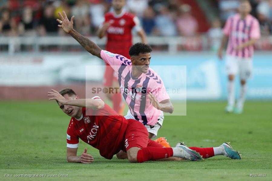 Michael Dellinger, FLYERALARM Arena, Würzburg, 18.08.2023, sport, action, BFV, Fussball, Saison 2023/2024, 5. Spieltag, Regionalliga Bayern, TSV, FWK, TSV Aubstadt, FC Würzburger Kickers - Bild-ID: 2374837 Michael Dellinger, FLYERALARM Arena, Würzburg, 18.08.2023, sport, action, BFV, Fussball, Saison 2023/2024, 5. Spieltag, Regionalliga Bayern, TSV, FWK, TSV Aubstadt, FC Würzburger Kickers - Bild-ID: 2374837