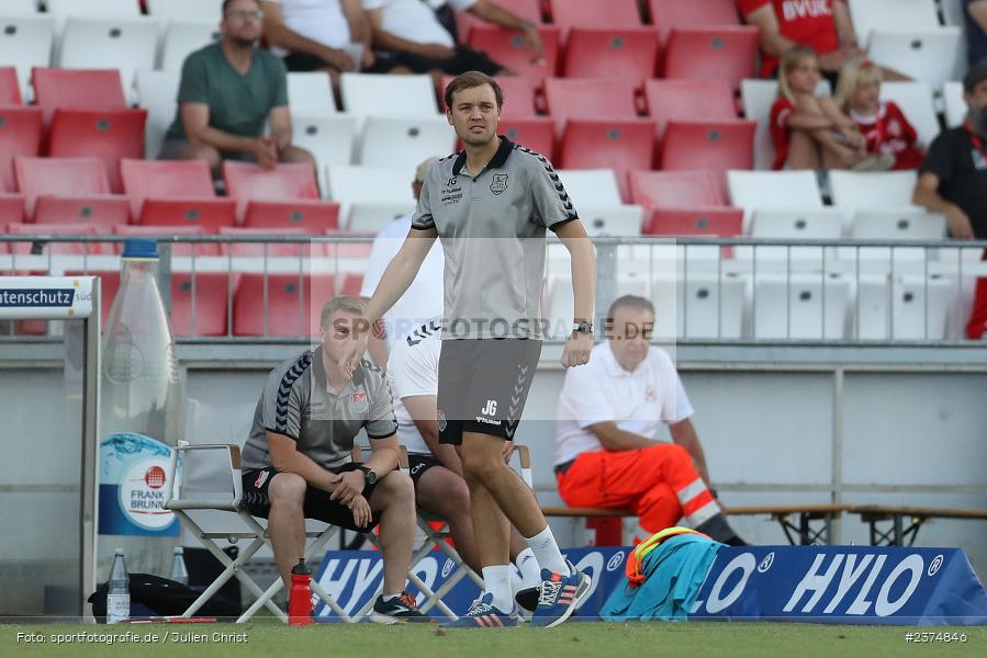Julian Grell, FLYERALARM Arena, Würzburg, 18.08.2023, sport, action, BFV, Fussball, Saison 2023/2024, 5. Spieltag, Regionalliga Bayern, TSV, FWK, TSV Aubstadt, FC Würzburger Kickers - Bild-ID: 2374846 Julian Grell, FLYERALARM Arena, Würzburg, 18.08.2023, sport, action, BFV, Fussball, Saison 2023/2024, 5. Spieltag, Regionalliga Bayern, TSV, FWK, TSV Aubstadt, FC Würzburger Kickers - Bild-ID: 2374846