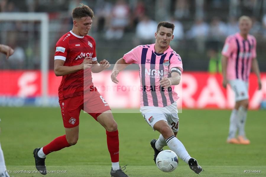 Ben Müller, FLYERALARM Arena, Würzburg, 18.08.2023, sport, action, BFV, Fussball, Saison 2023/2024, 5. Spieltag, Regionalliga Bayern, TSV, FWK, TSV Aubstadt, FC Würzburger Kickers - Bild-ID: 2374849 Ben Müller, FLYERALARM Arena, Würzburg, 18.08.2023, sport, action, BFV, Fussball, Saison 2023/2024, 5. Spieltag, Regionalliga Bayern, TSV, FWK, TSV Aubstadt, FC Würzburger Kickers - Bild-ID: 2374849