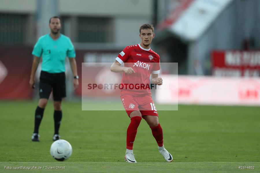 Maximilian Zaiser, FLYERALARM Arena, Würzburg, 18.08.2023, sport, action, BFV, Fussball, Saison 2023/2024, 5. Spieltag, Regionalliga Bayern, TSV, FWK, TSV Aubstadt, FC Würzburger Kickers - Bild-ID: 2374852 Maximilian Zaiser, FLYERALARM Arena, Würzburg, 18.08.2023, sport, action, BFV, Fussball, Saison 2023/2024, 5. Spieltag, Regionalliga Bayern, TSV, FWK, TSV Aubstadt, FC Würzburger Kickers - Bild-ID: 2374852