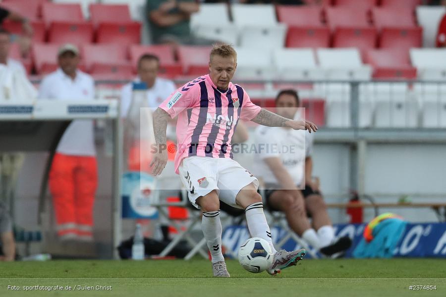 Jens Trunk, FLYERALARM Arena, Würzburg, 18.08.2023, sport, action, BFV, Fussball, Saison 2023/2024, 5. Spieltag, Regionalliga Bayern, TSV, FWK, TSV Aubstadt, FC Würzburger Kickers - Bild-ID: 2374854