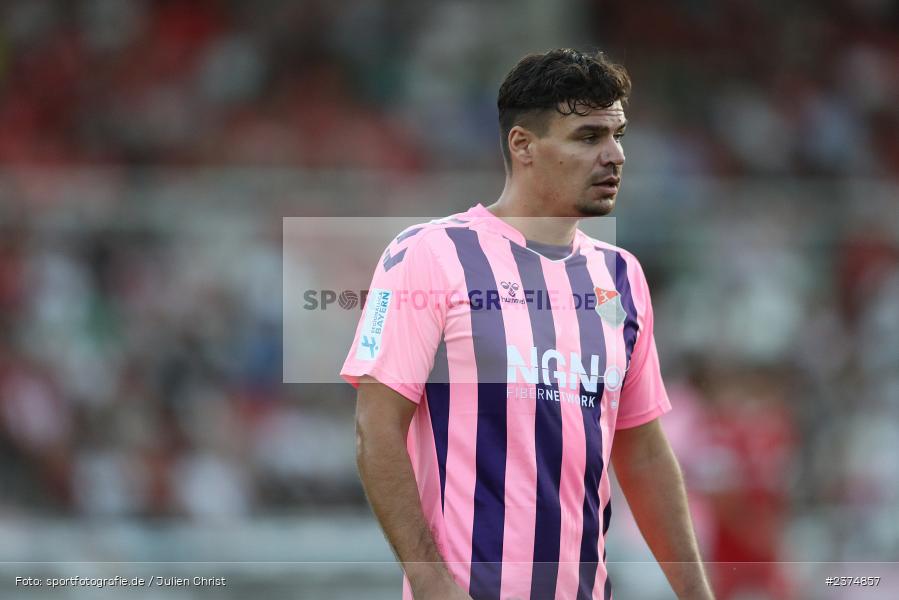 Christopher Bieber, FLYERALARM Arena, Würzburg, 18.08.2023, sport, action, BFV, Fussball, Saison 2023/2024, 5. Spieltag, Regionalliga Bayern, TSV, FWK, TSV Aubstadt, FC Würzburger Kickers - Bild-ID: 2374857 Christopher Bieber, FLYERALARM Arena, Würzburg, 18.08.2023, sport, action, BFV, Fussball, Saison 2023/2024, 5. Spieltag, Regionalliga Bayern, TSV, FWK, TSV Aubstadt, FC Würzburger Kickers - Bild-ID: 2374857