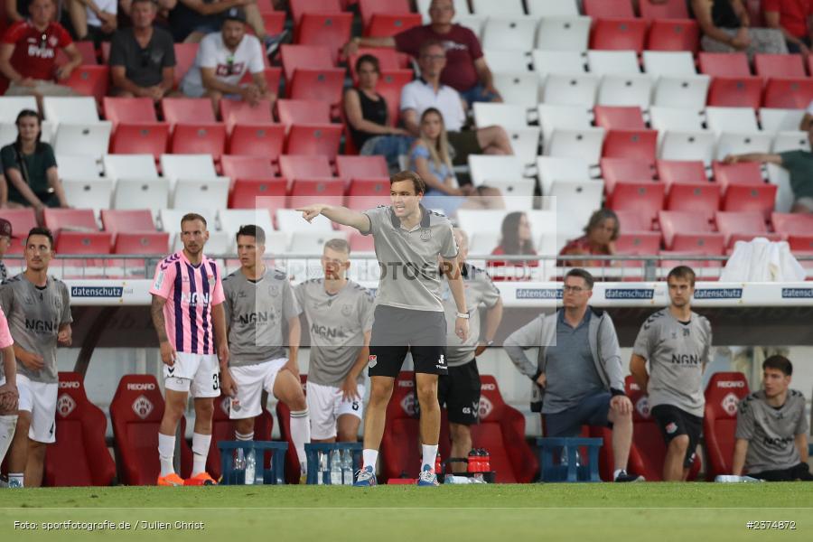 FLYERALARM Arena, Würzburg, 18.08.2023, sport, action, BFV, Fussball, Saison 2023/2024, 5. Spieltag, Regionalliga Bayern, TSV, FWK, TSV Aubstadt, FC Würzburger Kickers - Bild-ID: 2374872