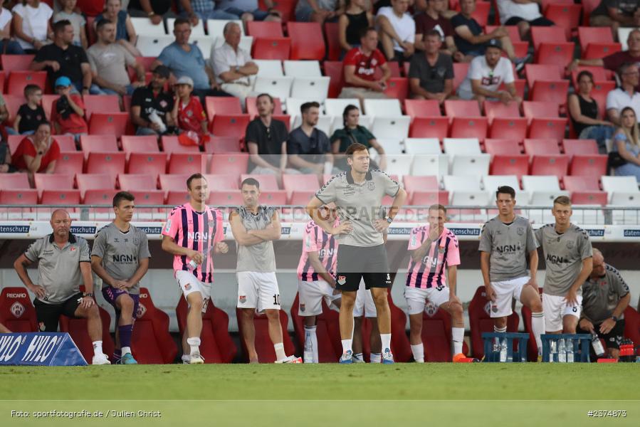FLYERALARM Arena, Würzburg, 18.08.2023, sport, action, BFV, Fussball, Saison 2023/2024, 5. Spieltag, Regionalliga Bayern, TSV, FWK, TSV Aubstadt, FC Würzburger Kickers - Bild-ID: 2374873