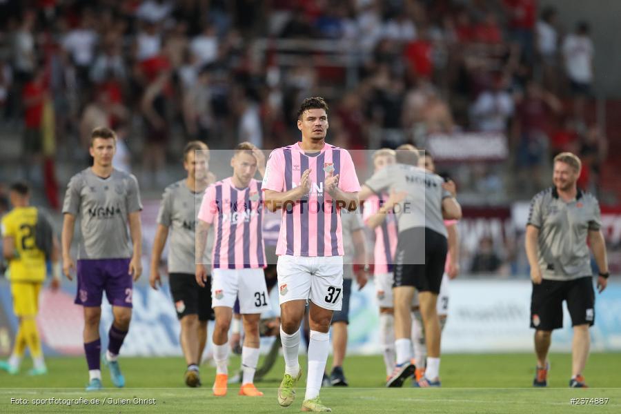 Christopher Bieber, FLYERALARM Arena, Würzburg, 18.08.2023, sport, action, BFV, Fussball, Saison 2023/2024, 5. Spieltag, Regionalliga Bayern, TSV, FWK, TSV Aubstadt, FC Würzburger Kickers - Bild-ID: 2374887 Christopher Bieber, FLYERALARM Arena, Würzburg, 18.08.2023, sport, action, BFV, Fussball, Saison 2023/2024, 5. Spieltag, Regionalliga Bayern, TSV, FWK, TSV Aubstadt, FC Würzburger Kickers - Bild-ID: 2374887