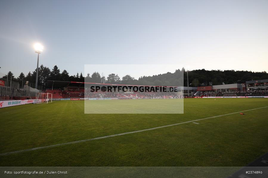 FLYERALARM Arena, Würzburg, 18.08.2023, sport, action, BFV, Fussball, Saison 2023/2024, 5. Spieltag, Regionalliga Bayern, TSV, FWK, TSV Aubstadt, FC Würzburger Kickers - Bild-ID: 2374896