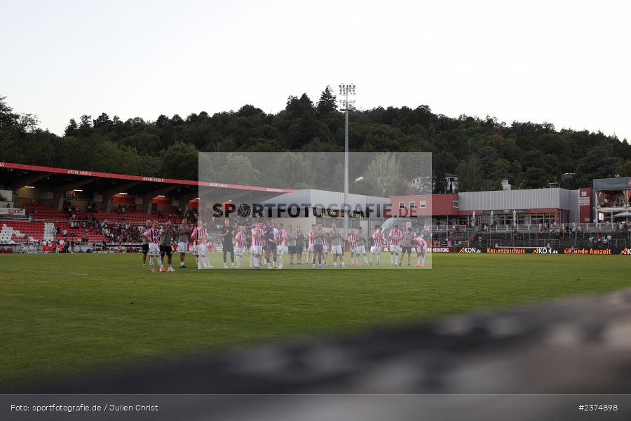FLYERALARM Arena, Würzburg, 18.08.2023, sport, action, BFV, Fussball, Saison 2023/2024, 5. Spieltag, Regionalliga Bayern, TSV, FWK, TSV Aubstadt, FC Würzburger Kickers - Bild-ID: 2374898