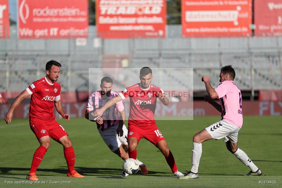Dardan Karimani, FLYERALARM Arena, Würzburg, 18.08.2023, sport, action, BFV, Fussball, Saison 2023/2024, 5. Spieltag, Regionalliga Bayern, TSV, FWK, TSV Aubstadt, FC Würzburger Kickers - Bild-ID: 2374903 Dardan Karimani, FLYERALARM Arena, Würzburg, 18.08.2023, sport, action, BFV, Fussball, Saison 2023/2024, 5. Spieltag, Regionalliga Bayern, TSV, FWK, TSV Aubstadt, FC Würzburger Kickers - Bild-ID: 2374903