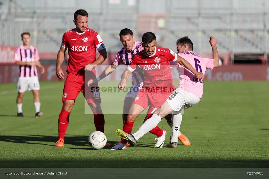 Dardan Karimani, FLYERALARM Arena, Würzburg, 18.08.2023, sport, action, BFV, Fussball, Saison 2023/2024, 5. Spieltag, Regionalliga Bayern, TSV, FWK, TSV Aubstadt, FC Würzburger Kickers - Bild-ID: 2374905 Dardan Karimani, FLYERALARM Arena, Würzburg, 18.08.2023, sport, action, BFV, Fussball, Saison 2023/2024, 5. Spieltag, Regionalliga Bayern, TSV, FWK, TSV Aubstadt, FC Würzburger Kickers - Bild-ID: 2374905