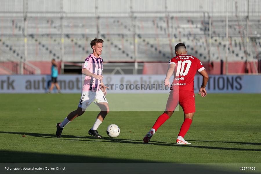 Leonard Langhans, FLYERALARM Arena, Würzburg, 18.08.2023, sport, action, BFV, Fussball, Saison 2023/2024, 5. Spieltag, Regionalliga Bayern, TSV, FWK, TSV Aubstadt, FC Würzburger Kickers - Bild-ID: 2374908 Leonard Langhans, FLYERALARM Arena, Würzburg, 18.08.2023, sport, action, BFV, Fussball, Saison 2023/2024, 5. Spieltag, Regionalliga Bayern, TSV, FWK, TSV Aubstadt, FC Würzburger Kickers - Bild-ID: 2374908