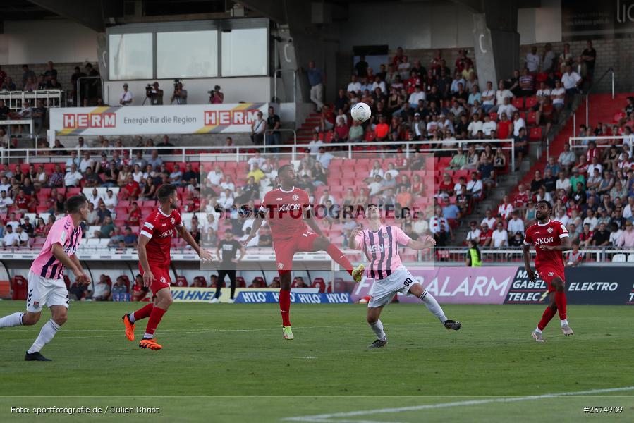 Saliou Sané, FLYERALARM Arena, Würzburg, 18.08.2023, sport, action, BFV, Fussball, Saison 2023/2024, 5. Spieltag, Regionalliga Bayern, TSV, FWK, TSV Aubstadt, FC Würzburger Kickers - Bild-ID: 2374909 Saliou Sané, FLYERALARM Arena, Würzburg, 18.08.2023, sport, action, BFV, Fussball, Saison 2023/2024, 5. Spieltag, Regionalliga Bayern, TSV, FWK, TSV Aubstadt, FC Würzburger Kickers - Bild-ID: 2374909