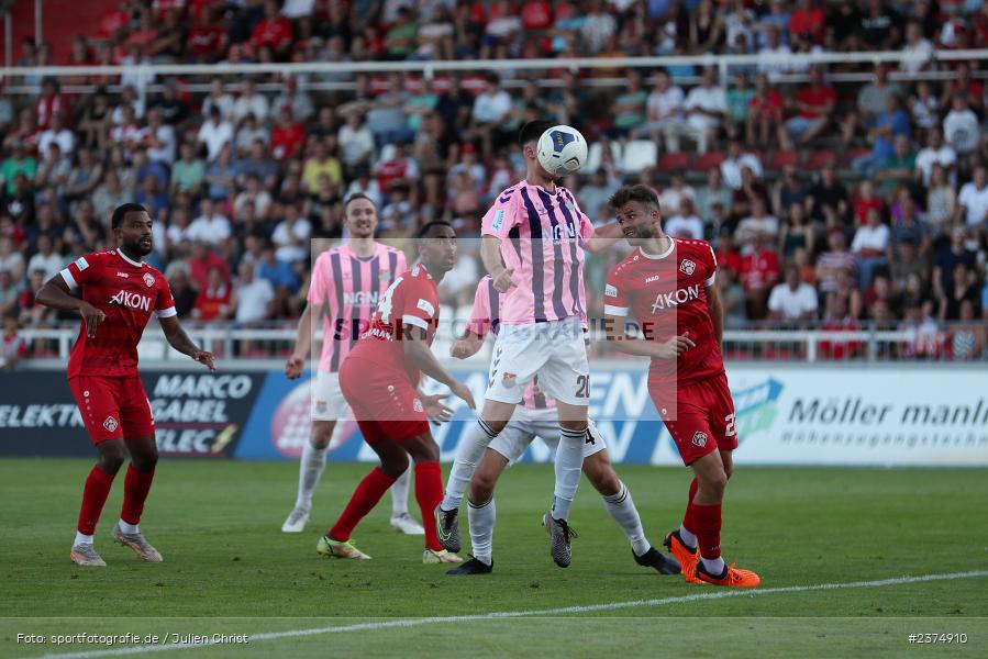 Adrian Kireski, FLYERALARM Arena, Würzburg, 18.08.2023, sport, action, BFV, Fussball, Saison 2023/2024, 5. Spieltag, Regionalliga Bayern, TSV, FWK, TSV Aubstadt, FC Würzburger Kickers - Bild-ID: 2374910 Adrian Kireski, FLYERALARM Arena, Würzburg, 18.08.2023, sport, action, BFV, Fussball, Saison 2023/2024, 5. Spieltag, Regionalliga Bayern, TSV, FWK, TSV Aubstadt, FC Würzburger Kickers - Bild-ID: 2374910