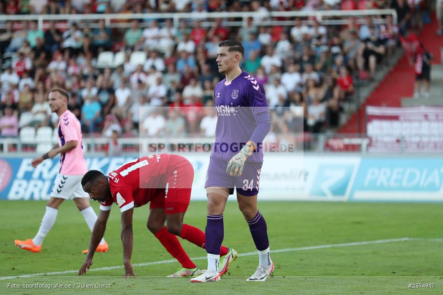 Maximilian Weisbäcker, FLYERALARM Arena, Würzburg, 18.08.2023, sport, action, BFV, Fussball, Saison 2023/2024, 5. Spieltag, Regionalliga Bayern, TSV, FWK, TSV Aubstadt, FC Würzburger Kickers - Bild-ID: 2374917 Maximilian Weisbäcker, FLYERALARM Arena, Würzburg, 18.08.2023, sport, action, BFV, Fussball, Saison 2023/2024, 5. Spieltag, Regionalliga Bayern, TSV, FWK, TSV Aubstadt, FC Würzburger Kickers - Bild-ID: 2374917