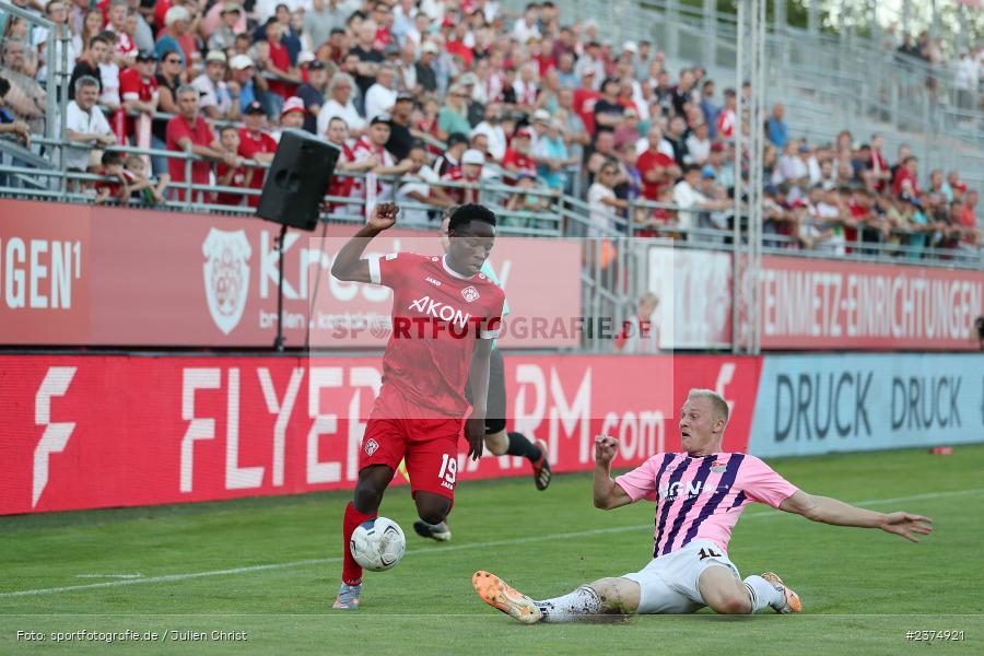 Benjika Caciel, FLYERALARM Arena, Würzburg, 18.08.2023, sport, action, BFV, Fussball, Saison 2023/2024, 5. Spieltag, Regionalliga Bayern, TSV, FWK, TSV Aubstadt, FC Würzburger Kickers - Bild-ID: 2374921 Benjika Caciel, FLYERALARM Arena, Würzburg, 18.08.2023, sport, action, BFV, Fussball, Saison 2023/2024, 5. Spieltag, Regionalliga Bayern, TSV, FWK, TSV Aubstadt, FC Würzburger Kickers - Bild-ID: 2374921