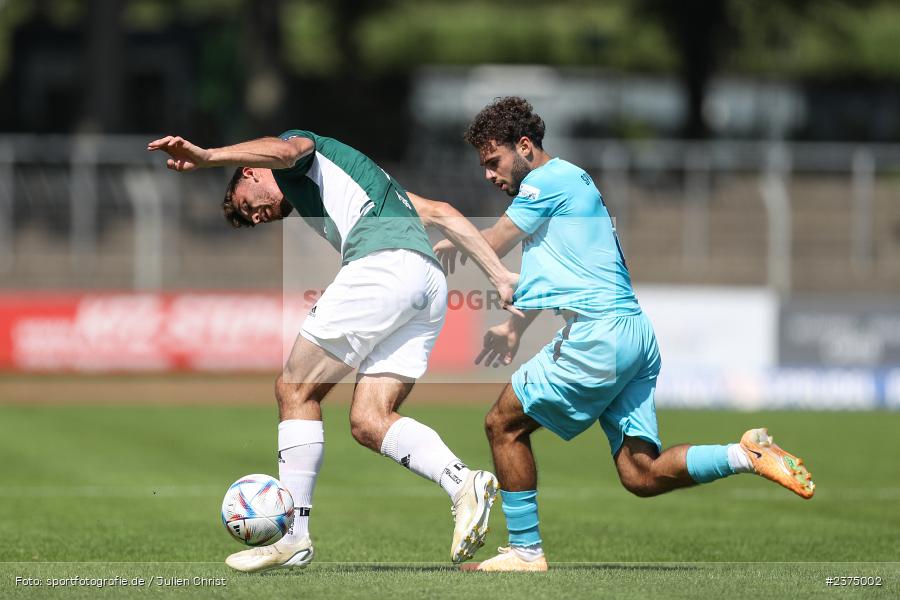 Severo Sturm, sport, action, Willy-Sachs-Stadion, SpVgg Greuther Fürth II, Schweinfurt, Saison 2023/2024, SGF, Regionalliga Bayern, Fussball, FCS, BFV, 5. Spieltag, 19.08.2023, 1. FC Schweinfurt 1905 - Bild-ID: 2375002