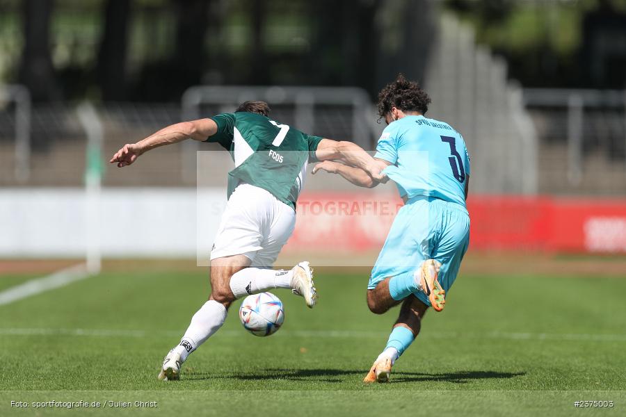Severo Sturm, sport, action, Willy-Sachs-Stadion, SpVgg Greuther Fürth II, Schweinfurt, Saison 2023/2024, SGF, Regionalliga Bayern, Fussball, FCS, BFV, 5. Spieltag, 19.08.2023, 1. FC Schweinfurt 1905 - Bild-ID: 2375003