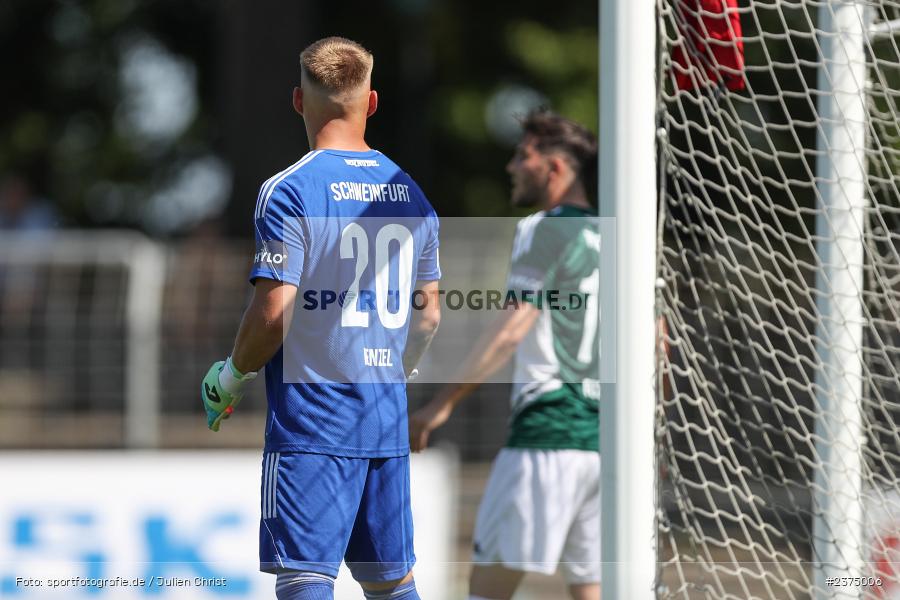 Lukas Wenzel, sport, action, Willy-Sachs-Stadion, SpVgg Greuther Fürth II, Schweinfurt, Saison 2023/2024, SGF, Regionalliga Bayern, Fussball, FCS, BFV, 5. Spieltag, 19.08.2023, 1. FC Schweinfurt 1905 - Bild-ID: 2375006