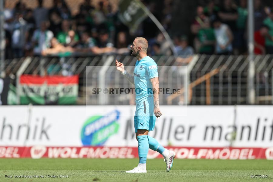 Daniel Adlung, sport, action, Willy-Sachs-Stadion, SpVgg Greuther Fürth II, Schweinfurt, Saison 2023/2024, SGF, Regionalliga Bayern, Fussball, FCS, BFV, 5. Spieltag, 19.08.2023, 1. FC Schweinfurt 1905 - Bild-ID: 2375009