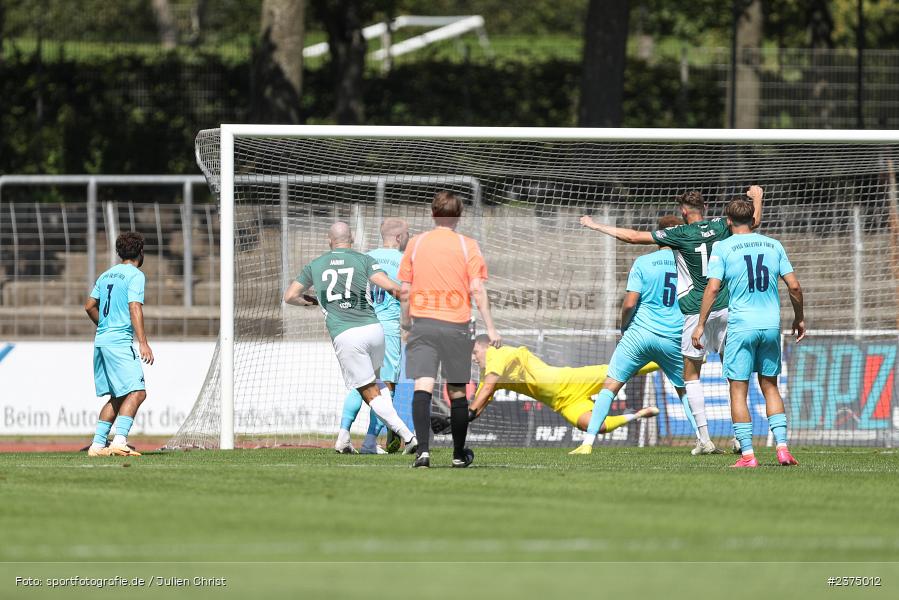 Adam Jabiri, sport, action, Willy-Sachs-Stadion, SpVgg Greuther Fürth II, Schweinfurt, Saison 2023/2024, SGF, Regionalliga Bayern, Fussball, FCS, BFV, 5. Spieltag, 19.08.2023, 1. FC Schweinfurt 1905 - Bild-ID: 2375012