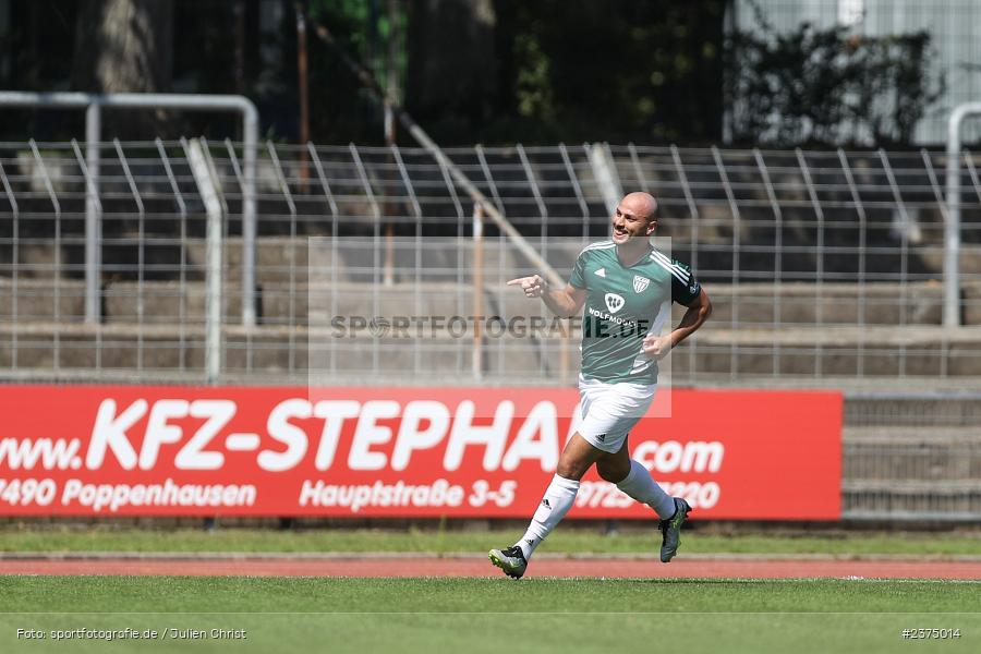 Adam Jabiri, sport, action, Willy-Sachs-Stadion, SpVgg Greuther Fürth II, Schweinfurt, Saison 2023/2024, SGF, Regionalliga Bayern, Fussball, FCS, BFV, 5. Spieltag, 19.08.2023, 1. FC Schweinfurt 1905 - Bild-ID: 2375014