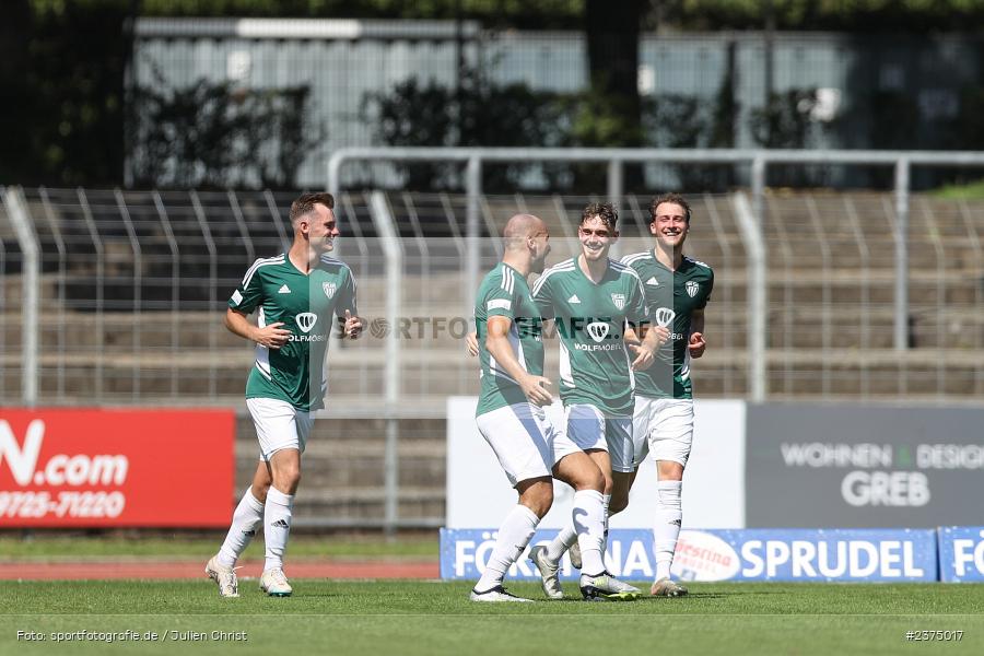 Adam Jabiri, sport, action, Willy-Sachs-Stadion, SpVgg Greuther Fürth II, Schweinfurt, Saison 2023/2024, SGF, Regionalliga Bayern, Fussball, FCS, BFV, 5. Spieltag, 19.08.2023, 1. FC Schweinfurt 1905 - Bild-ID: 2375017
