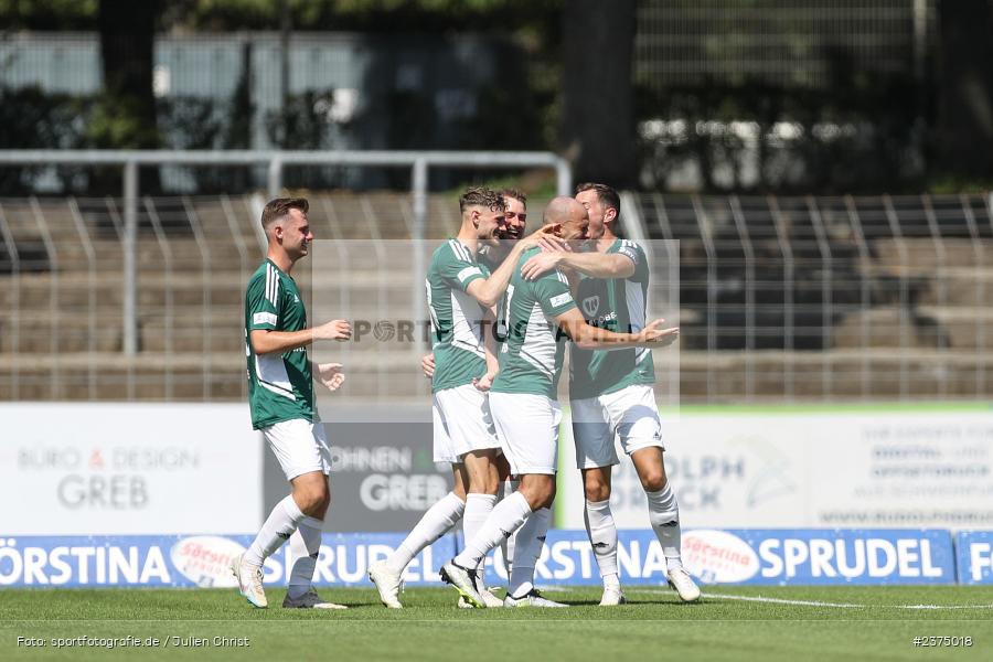 Adam Jabiri, sport, action, Willy-Sachs-Stadion, SpVgg Greuther Fürth II, Schweinfurt, Saison 2023/2024, SGF, Regionalliga Bayern, Fussball, FCS, BFV, 5. Spieltag, 19.08.2023, 1. FC Schweinfurt 1905 - Bild-ID: 2375018