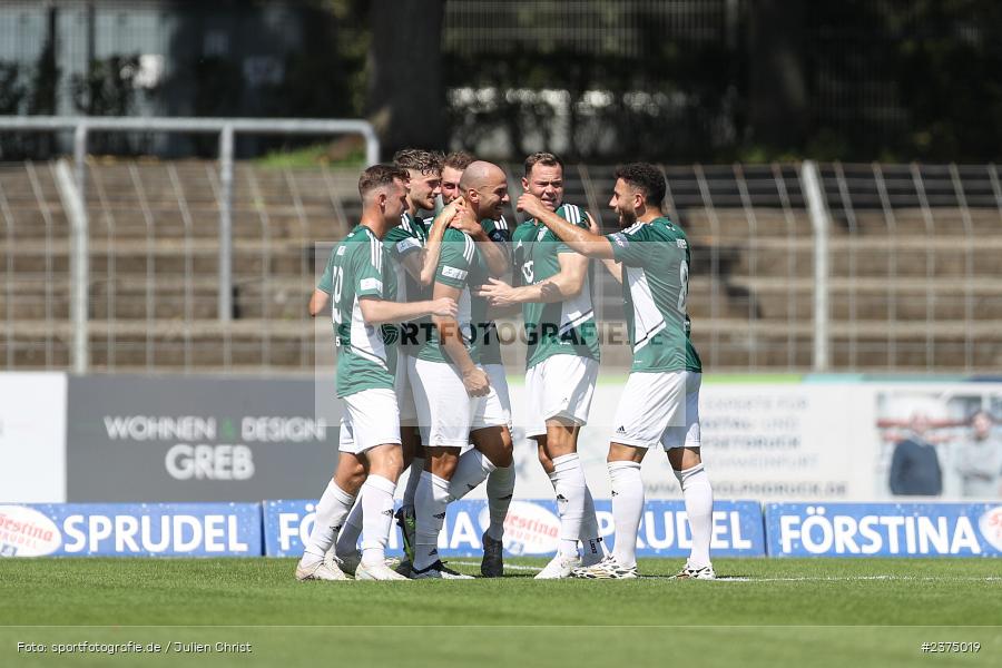 Adam Jabiri, sport, action, Willy-Sachs-Stadion, SpVgg Greuther Fürth II, Schweinfurt, Saison 2023/2024, SGF, Regionalliga Bayern, Fussball, FCS, BFV, 5. Spieltag, 19.08.2023, 1. FC Schweinfurt 1905 - Bild-ID: 2375019