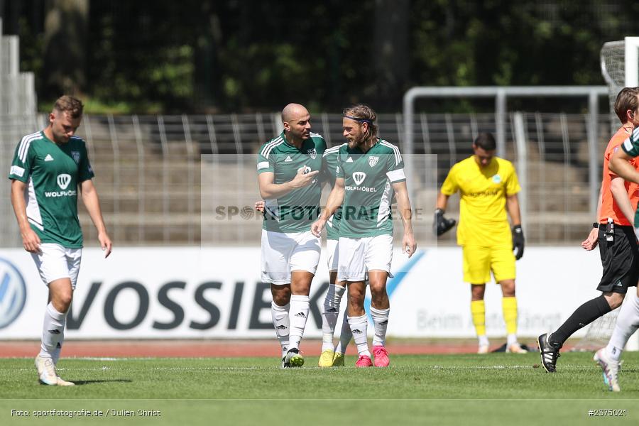 Adam Jabiri, sport, action, Willy-Sachs-Stadion, SpVgg Greuther Fürth II, Schweinfurt, Saison 2023/2024, SGF, Regionalliga Bayern, Fussball, FCS, BFV, 5. Spieltag, 19.08.2023, 1. FC Schweinfurt 1905 - Bild-ID: 2375021