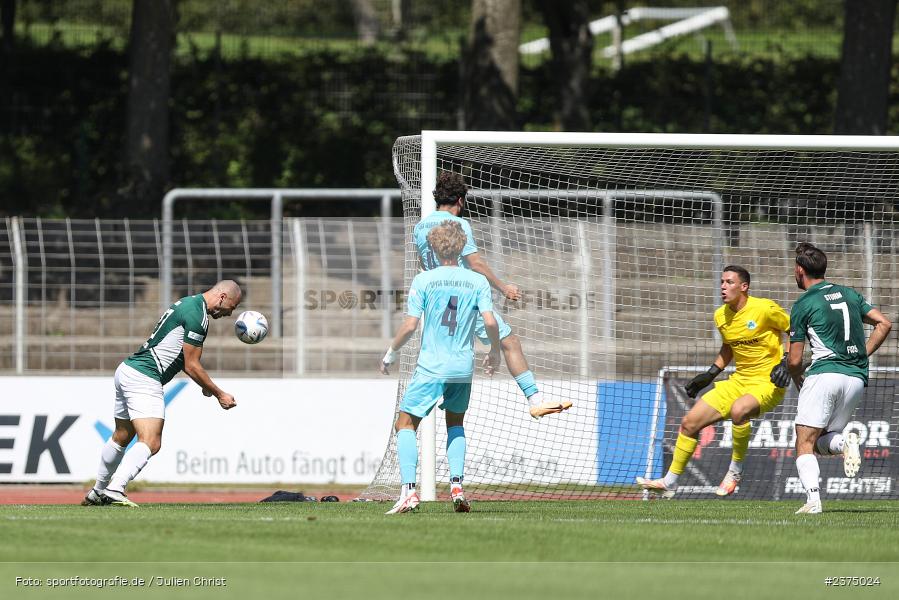 Adam Jabiri, sport, action, Willy-Sachs-Stadion, SpVgg Greuther Fürth II, Schweinfurt, Saison 2023/2024, SGF, Regionalliga Bayern, Fussball, FCS, BFV, 5. Spieltag, 19.08.2023, 1. FC Schweinfurt 1905 - Bild-ID: 2375024