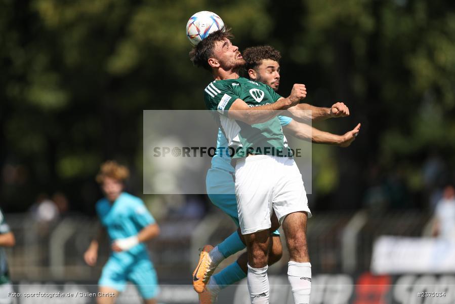 Severo Sturm, sport, action, Willy-Sachs-Stadion, SpVgg Greuther Fürth II, Schweinfurt, Saison 2023/2024, SGF, Regionalliga Bayern, Fussball, FCS, BFV, 5. Spieltag, 19.08.2023, 1. FC Schweinfurt 1905 - Bild-ID: 2375034