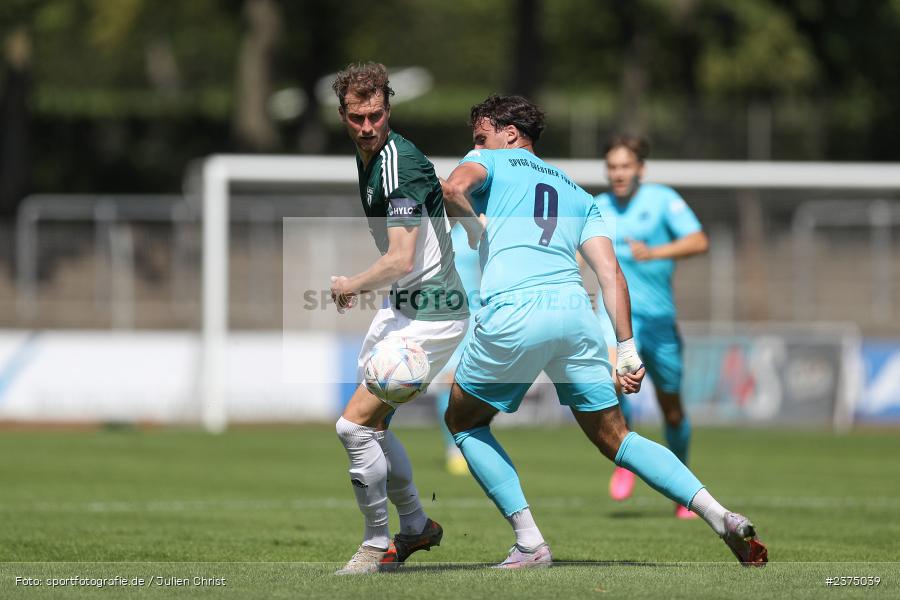 Tom Feulner, sport, action, Willy-Sachs-Stadion, SpVgg Greuther Fürth II, Schweinfurt, Saison 2023/2024, SGF, Regionalliga Bayern, Fussball, FCS, BFV, 5. Spieltag, 19.08.2023, 1. FC Schweinfurt 1905 - Bild-ID: 2375039