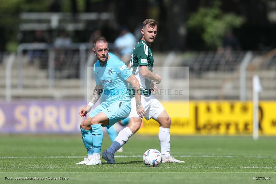 Daniel Adlung, sport, action, Willy-Sachs-Stadion, SpVgg Greuther Fürth II, Schweinfurt, Saison 2023/2024, SGF, Regionalliga Bayern, Fussball, FCS, BFV, 5. Spieltag, 19.08.2023, 1. FC Schweinfurt 1905 - Bild-ID: 2375045