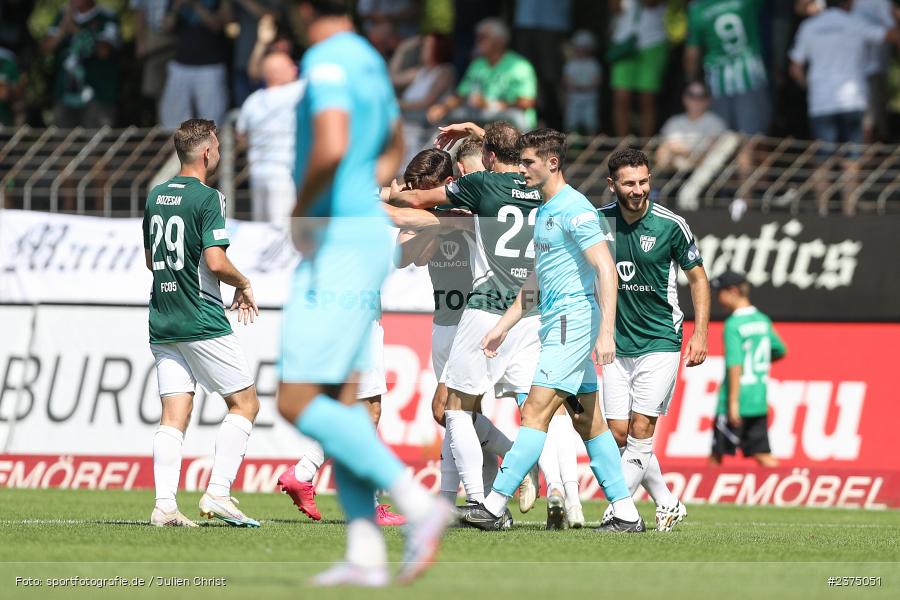 Team, Severo Sturm, sport, action, Willy-Sachs-Stadion, SpVgg Greuther Fürth II, Schweinfurt, Saison 2023/2024, SGF, Regionalliga Bayern, Fussball, FCS, BFV, 5. Spieltag, 19.08.2023, 1. FC Schweinfurt 1905 - Bild-ID: 2375051