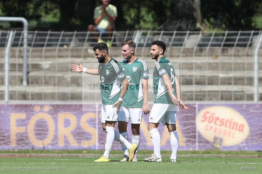 Fabio Bozesan, sport, action, Willy-Sachs-Stadion, SpVgg Greuther Fürth II, Schweinfurt, Saison 2023/2024, SGF, Regionalliga Bayern, Fussball, FCS, BFV, 5. Spieltag, 19.08.2023, 1. FC Schweinfurt 1905 - Bild-ID: 2375078