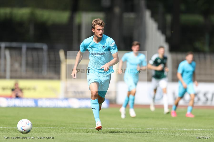 Ben Schlicke, sport, action, Willy-Sachs-Stadion, SpVgg Greuther Fürth II, Schweinfurt, Saison 2023/2024, SGF, Regionalliga Bayern, Fussball, FCS, BFV, 5. Spieltag, 19.08.2023, 1. FC Schweinfurt 1905 - Bild-ID: 2375089