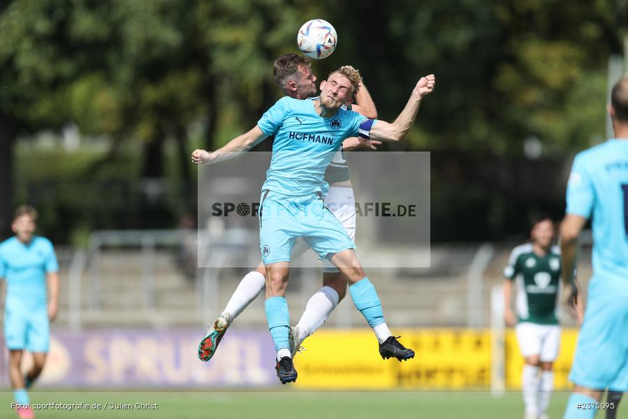 Fabio Bozesan, sport, action, Willy-Sachs-Stadion, SpVgg Greuther Fürth II, Schweinfurt, Saison 2023/2024, SGF, Regionalliga Bayern, Fussball, FCS, BFV, 5. Spieltag, 19.08.2023, 1. FC Schweinfurt 1905 - Bild-ID: 2375095