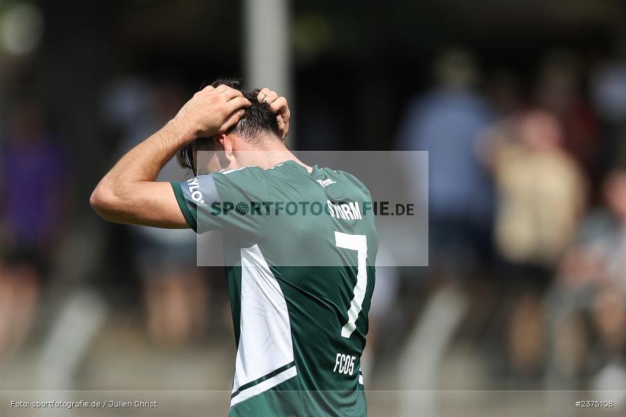 Severo Sturm, sport, action, Willy-Sachs-Stadion, SpVgg Greuther Fürth II, Schweinfurt, Saison 2023/2024, SGF, Regionalliga Bayern, Fussball, FCS, BFV, 5. Spieltag, 19.08.2023, 1. FC Schweinfurt 1905 - Bild-ID: 2375108