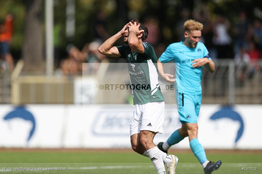 Severo Sturm, sport, action, Willy-Sachs-Stadion, SpVgg Greuther Fürth II, Schweinfurt, Saison 2023/2024, SGF, Regionalliga Bayern, Fussball, FCS, BFV, 5. Spieltag, 19.08.2023, 1. FC Schweinfurt 1905 - Bild-ID: 2375112