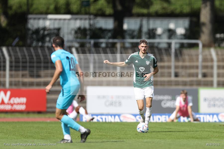 Luca Trslic, sport, action, Willy-Sachs-Stadion, SpVgg Greuther Fürth II, Schweinfurt, Saison 2023/2024, SGF, Regionalliga Bayern, Fussball, FCS, BFV, 5. Spieltag, 19.08.2023, 1. FC Schweinfurt 1905 - Bild-ID: 2375123