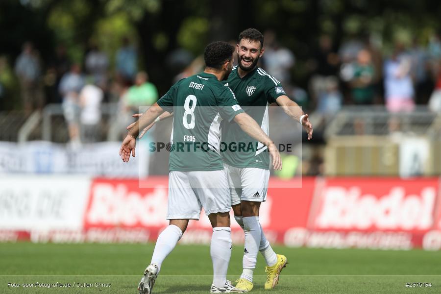 Taha Aksu, sport, action, Willy-Sachs-Stadion, SpVgg Greuther Fürth II, Schweinfurt, Saison 2023/2024, SGF, Regionalliga Bayern, Fussball, FCS, BFV, 5. Spieltag, 19.08.2023, 1. FC Schweinfurt 1905 - Bild-ID: 2375134