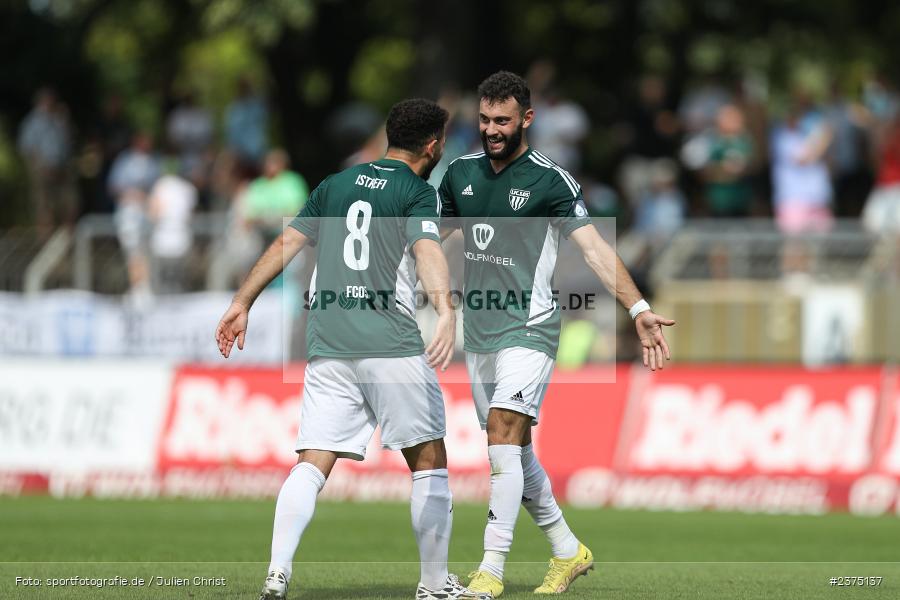 Taha Aksu, sport, action, Willy-Sachs-Stadion, SpVgg Greuther Fürth II, Schweinfurt, Saison 2023/2024, SGF, Regionalliga Bayern, Fussball, FCS, BFV, 5. Spieltag, 19.08.2023, 1. FC Schweinfurt 1905 - Bild-ID: 2375137