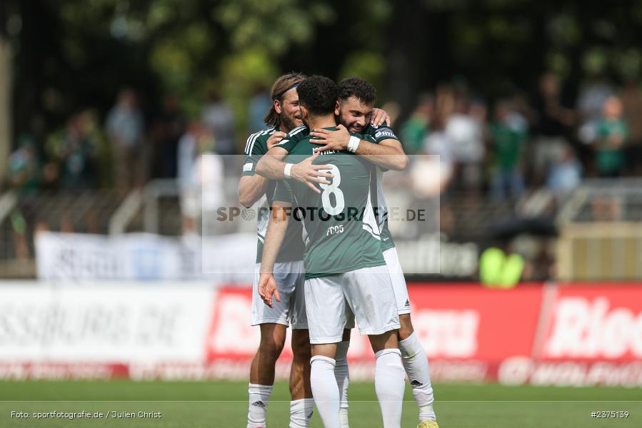 Taha Aksu, sport, action, Willy-Sachs-Stadion, SpVgg Greuther Fürth II, Schweinfurt, Saison 2023/2024, SGF, Regionalliga Bayern, Fussball, FCS, BFV, 5. Spieltag, 19.08.2023, 1. FC Schweinfurt 1905 - Bild-ID: 2375139