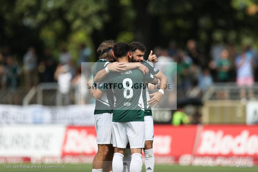 Taha Aksu, sport, action, Willy-Sachs-Stadion, SpVgg Greuther Fürth II, Schweinfurt, Saison 2023/2024, SGF, Regionalliga Bayern, Fussball, FCS, BFV, 5. Spieltag, 19.08.2023, 1. FC Schweinfurt 1905 - Bild-ID: 2375140