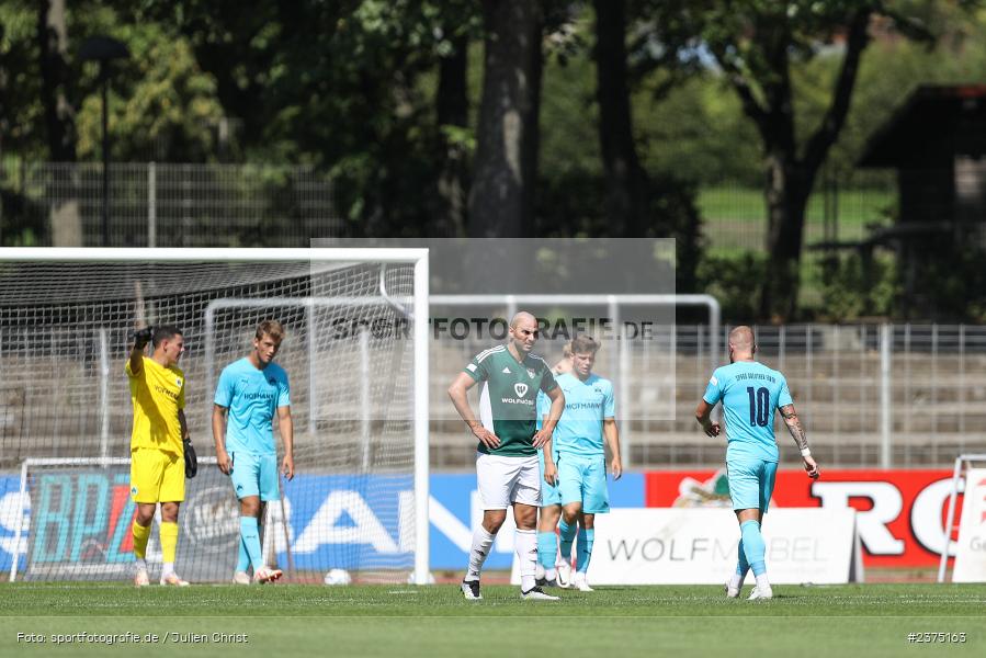 Adam Jabiri, sport, action, Willy-Sachs-Stadion, SpVgg Greuther Fürth II, Schweinfurt, Saison 2023/2024, SGF, Regionalliga Bayern, Fussball, FCS, BFV, 5. Spieltag, 19.08.2023, 1. FC Schweinfurt 1905 - Bild-ID: 2375163