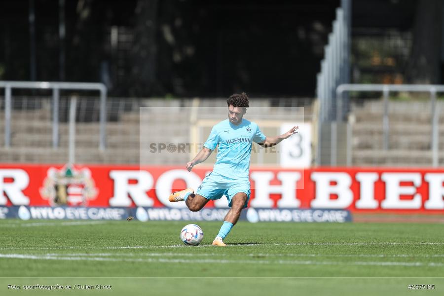 Kenan Aydin, sport, action, Willy-Sachs-Stadion, SpVgg Greuther Fürth II, Schweinfurt, Saison 2023/2024, SGF, Regionalliga Bayern, Fussball, FCS, BFV, 5. Spieltag, 19.08.2023, 1. FC Schweinfurt 1905 - Bild-ID: 2375185