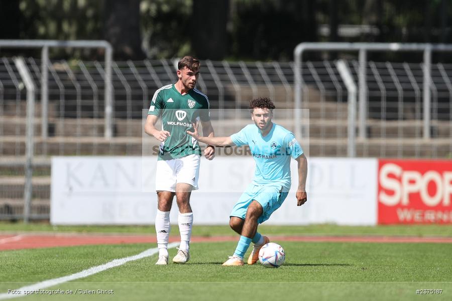 Severo Sturm, sport, action, Willy-Sachs-Stadion, SpVgg Greuther Fürth II, Schweinfurt, Saison 2023/2024, SGF, Regionalliga Bayern, Fussball, FCS, BFV, 5. Spieltag, 19.08.2023, 1. FC Schweinfurt 1905 - Bild-ID: 2375187