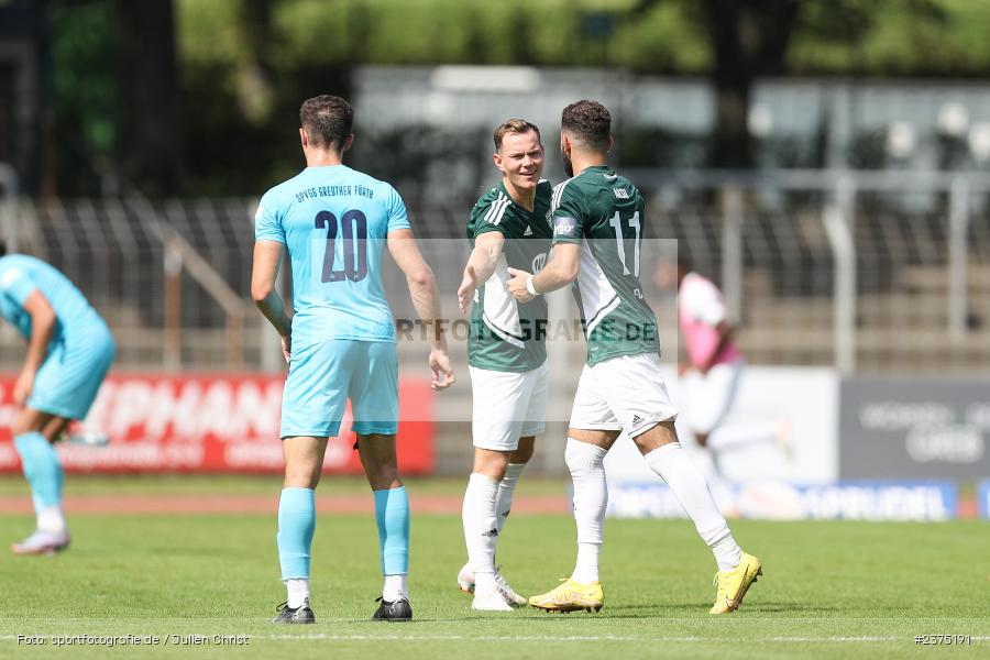 Marc Hänschke, sport, action, Willy-Sachs-Stadion, SpVgg Greuther Fürth II, Schweinfurt, Saison 2023/2024, SGF, Regionalliga Bayern, Fussball, FCS, BFV, 5. Spieltag, 19.08.2023, 1. FC Schweinfurt 1905 - Bild-ID: 2375191