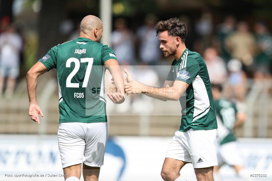 Adam Jabiri, sport, action, Willy-Sachs-Stadion, SpVgg Greuther Fürth II, Schweinfurt, Saison 2023/2024, SGF, Regionalliga Bayern, Fussball, FCS, BFV, 5. Spieltag, 19.08.2023, 1. FC Schweinfurt 1905 - Bild-ID: 2375202