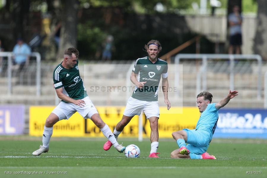 Sebastian Müller, sport, action, Willy-Sachs-Stadion, SpVgg Greuther Fürth II, Schweinfurt, Saison 2023/2024, SGF, Regionalliga Bayern, Fussball, FCS, BFV, 5. Spieltag, 19.08.2023, 1. FC Schweinfurt 1905 - Bild-ID: 2375217 Sebastian Müller, sport, action, Willy-Sachs-Stadion, SpVgg Greuther Fürth II, Schweinfurt, Saison 2023/2024, SGF, Regionalliga Bayern, Fussball, FCS, BFV, 5. Spieltag, 19.08.2023, 1. FC Schweinfurt 1905 - Bild-ID: 2375217